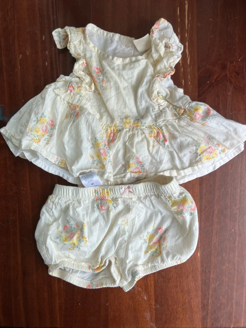 Baby Outfit - Floral Girl Set